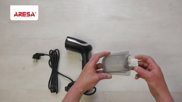 Распаковка отпаривателя одежды / Unpacking of garment steamer ARESA AR-2306