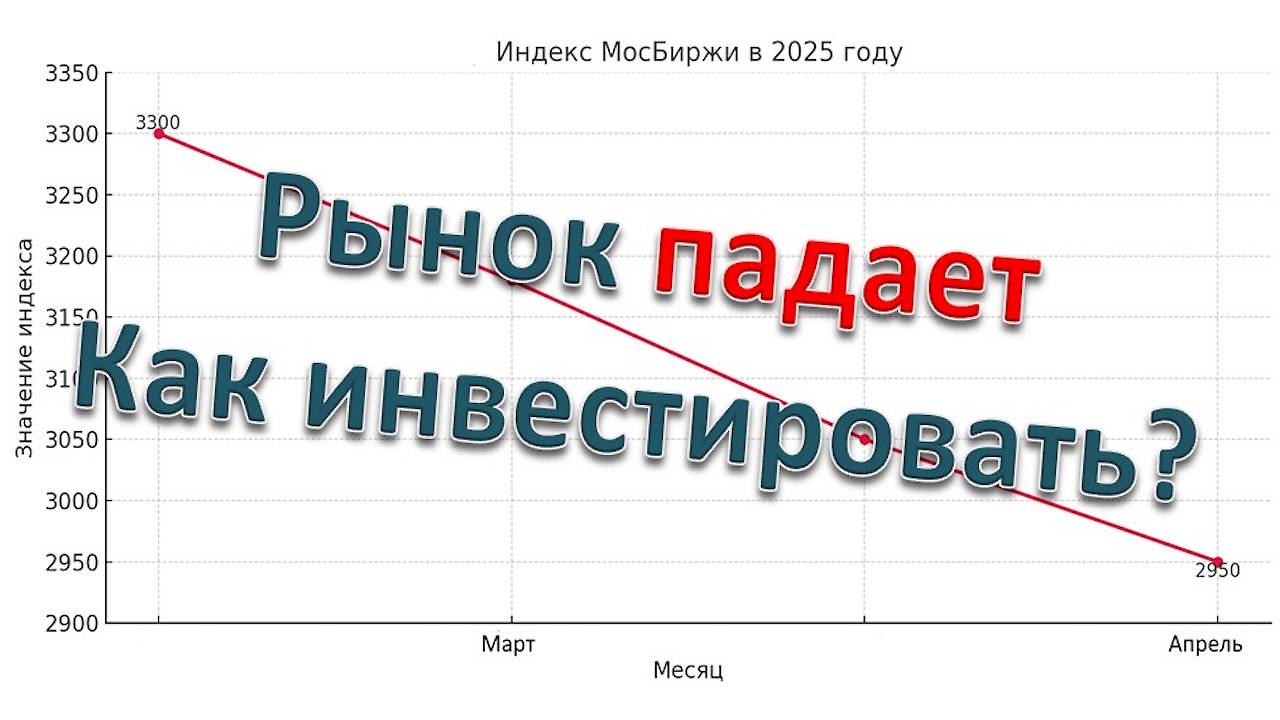 Как инвестировать на падающем рынке? Стратегия усреднения