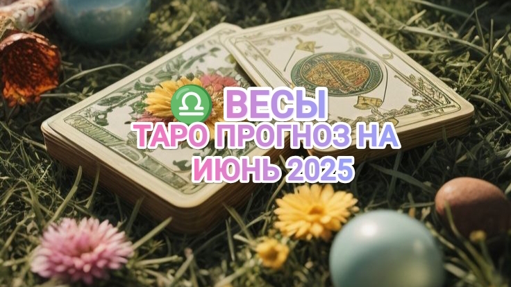 ♎ ВЕСЫ ☀️ ТАРО ПРОГНОЗ НА ИЮНЬ 2025