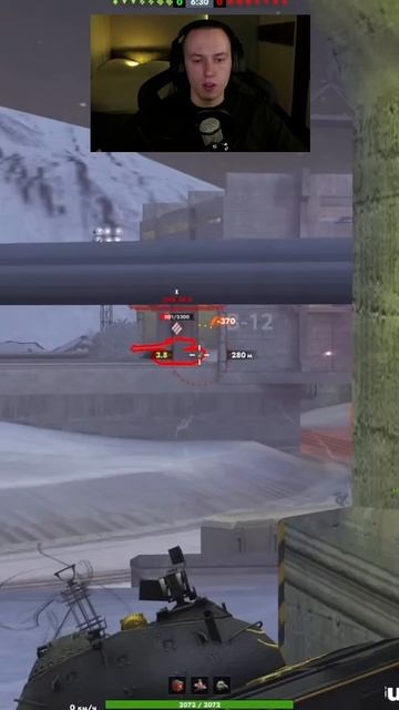 Статисты используют этот прострел Tanks Blitz