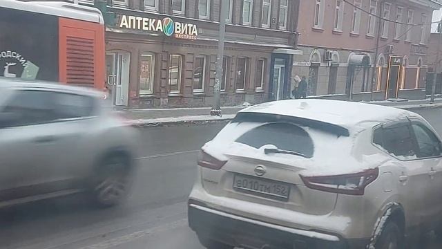 Поездка на троллейбусе Тролза Мегаполис борт 1401 по ма?