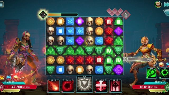 Puzzle Quest 3 - Dok vs edwk [flawless win]