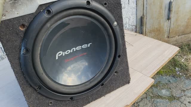 Сабвуфер пассивный Pioneer TS-W309, 300/1000 Вт, 12" дюйм, в коробе