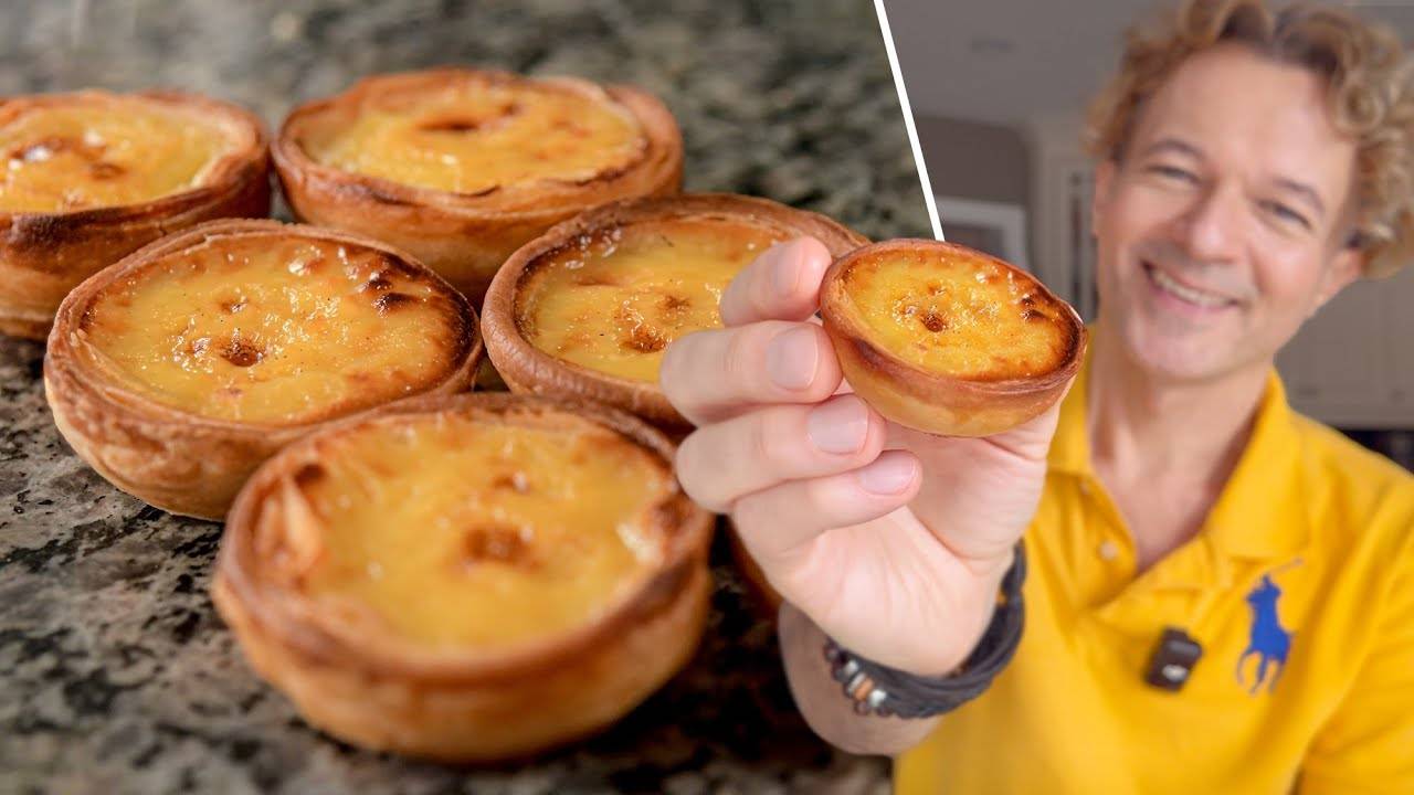 Вкуснее чем в пекарне! Лучший десерт Португалии - Паштел де Ната _ Pastel de Nata