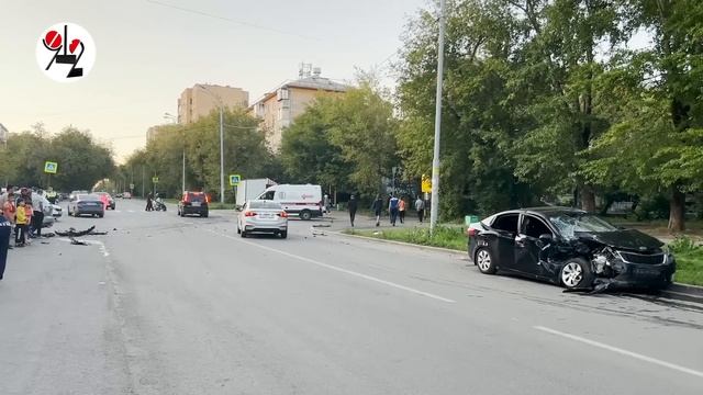 Пилот потерял сознание и замолотил шестерых. Real video