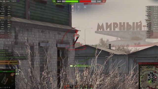 T28 Prototype на карте «Затерянный город» 🌟 3 фрага, 4500 урона 🌟 Мастер на Шпроте