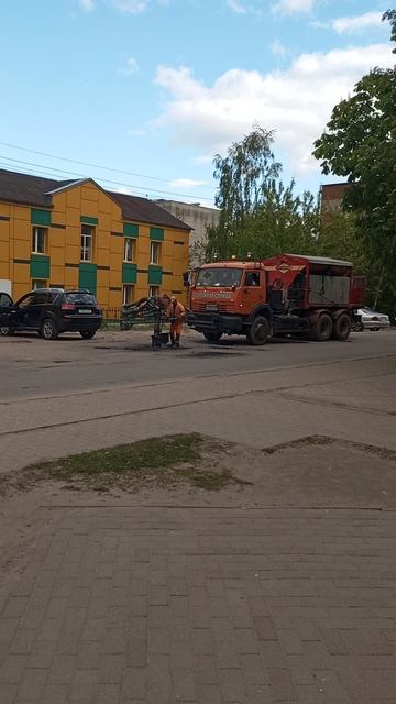 Рославль 12 Микрорайон Красноармейская Ремонт Дороги