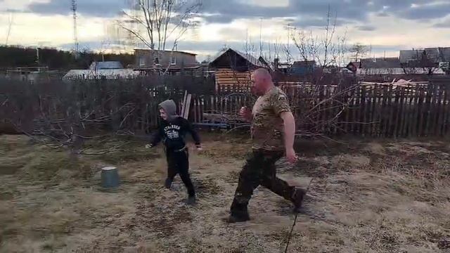 футбол с папой 😉 часть 3