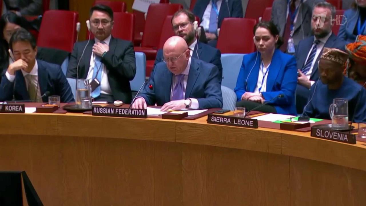 Василий Небензя указал на неполную информацию в докладе Генерального секретаря ООН