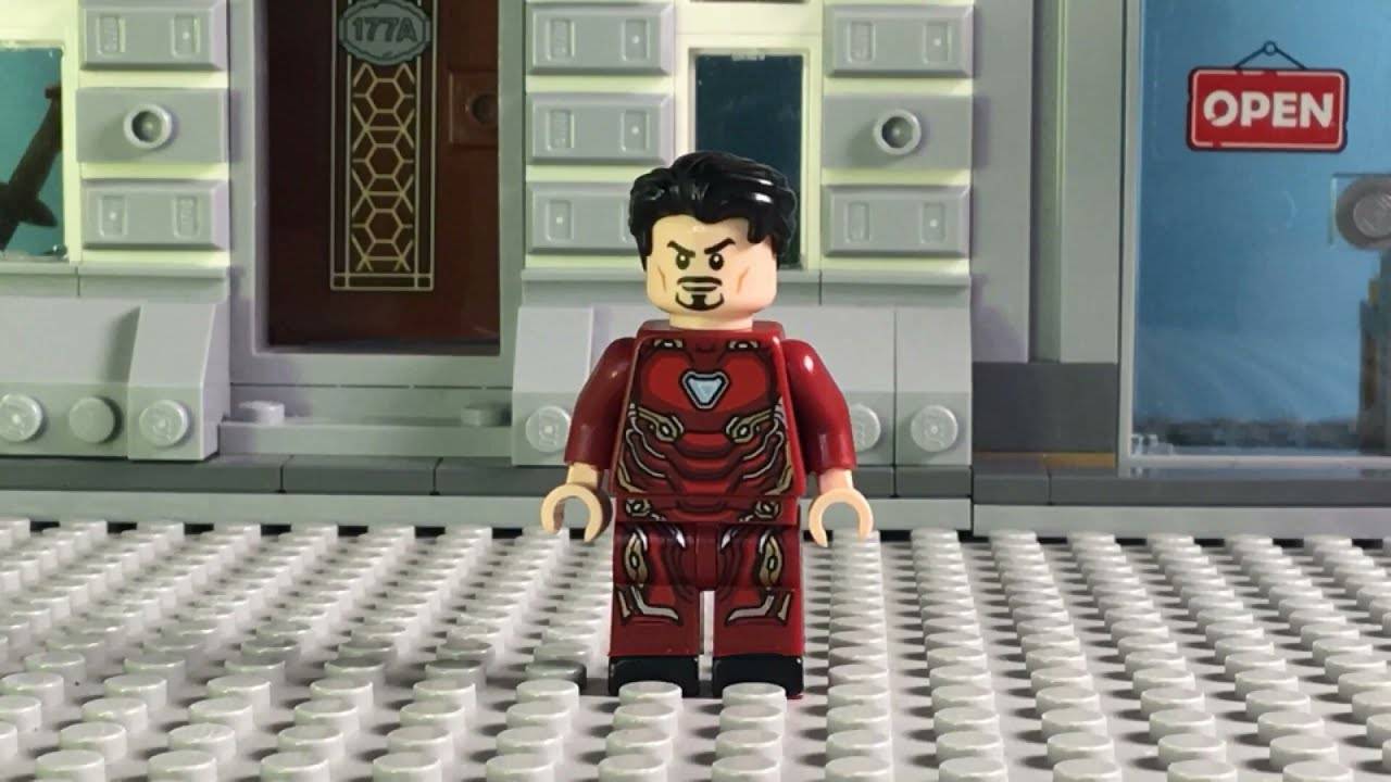 Испытание костюма железного человека LEGO