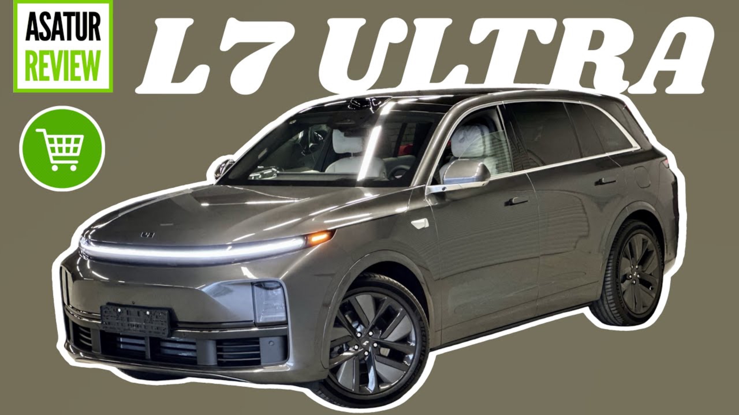 Обзор Lixiang L7 ULTRA 52 kWh 2024 Параллельный импорт из Китая