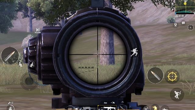 Нукался за деревом #PUBGM
