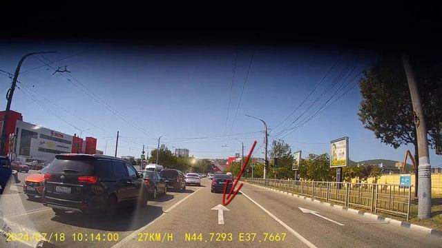 Новороссийск. Нарушение ПДД 2024-07-18_10-13-52