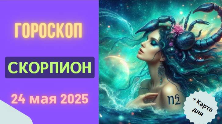 ♏ 24 МАЯ ГОРОСКОП НА СЕГОДНЯ ДЛЯ СКОРПИОНОВ: ТАЙНЫ И ПРЕОБРАЖЕНИЯ!