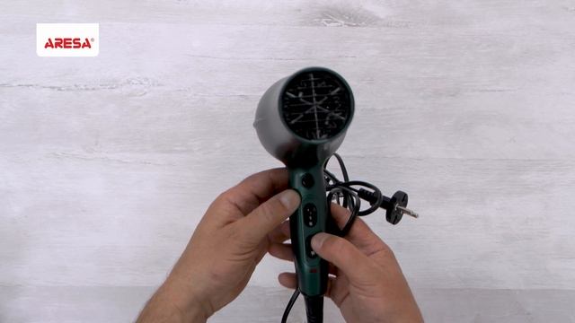 Распаковка фена / Unpacking of hair dryer ARESA AR-3218