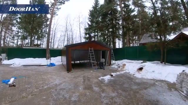 Гараж своими руками  полный комплект DoorHan Effect LIGHT 580 000 руб. Размеры 6051х4310х2908.