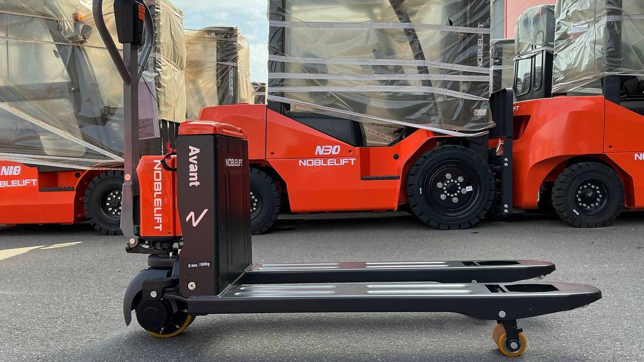 Долгожданная новинка от NOBLELIFT — электротележки AVANT PWB-150!