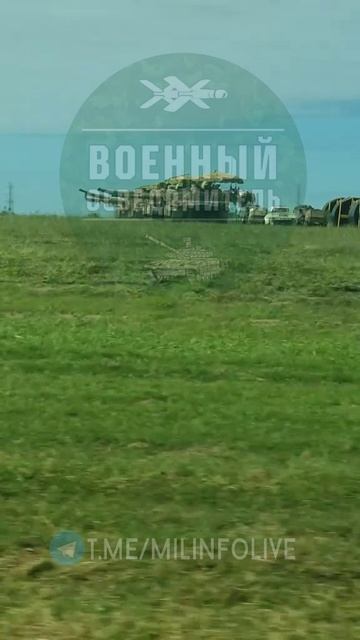 Засветились австралийские Абрамсы с зонтиками на крыше, окрестности городка Ингем в штате Квин...