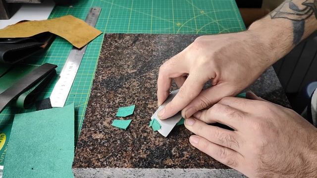 шорный нож Сергея Сотникова, после заточки!