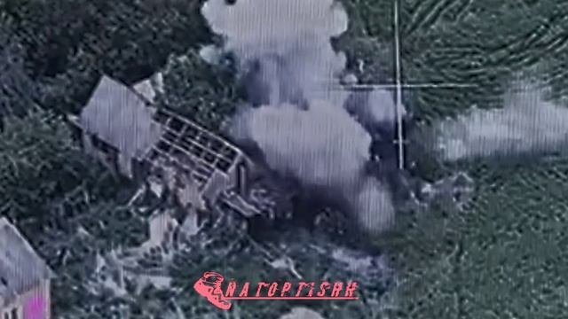 Ствольное орудие ВСУ затихло после встречи с Ланцетом иксоводов группировки Север  Цель захв...
