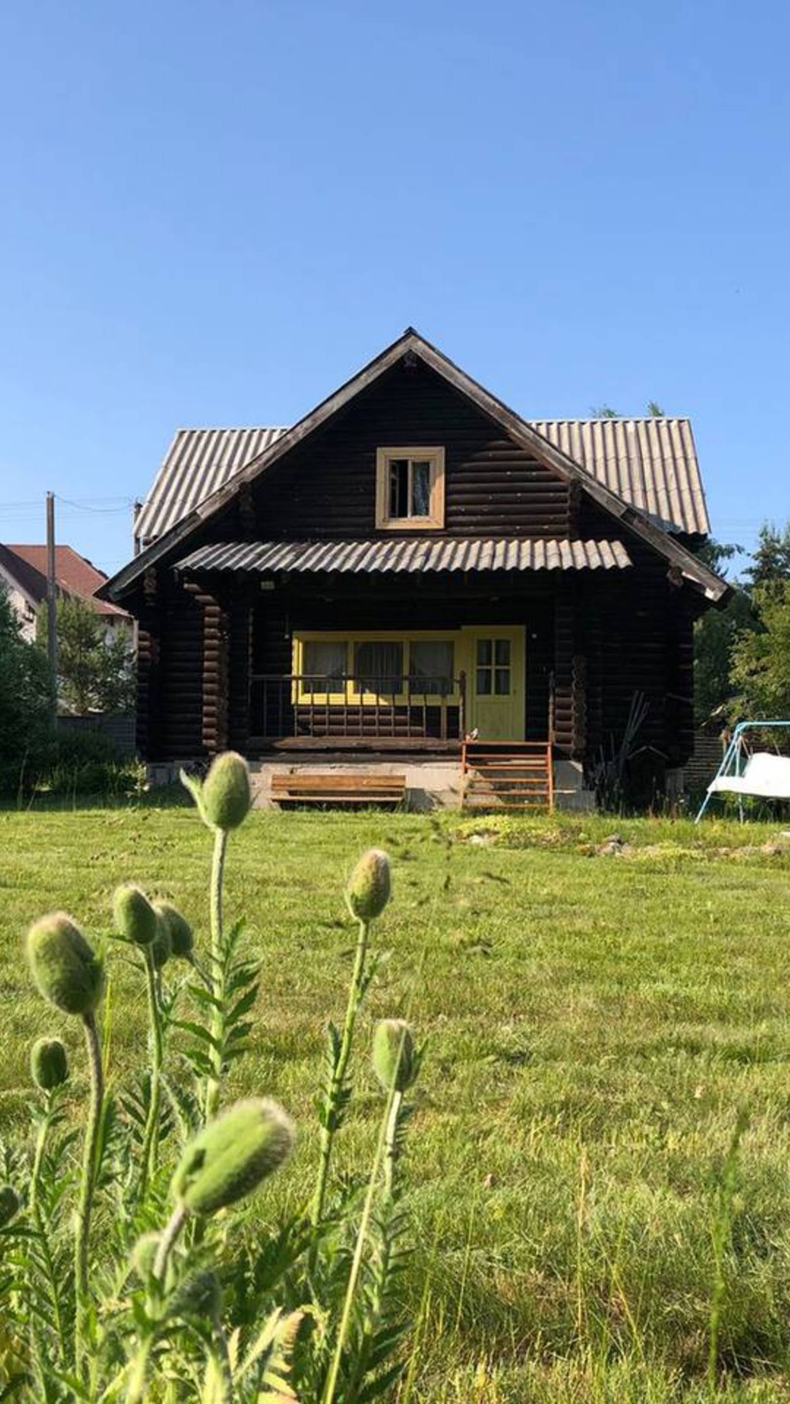 Продажа бревенчатого дома в Рощино (Лен область)