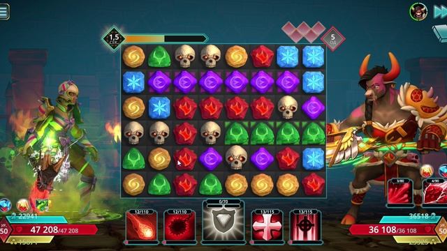 Puzzle Quest 3 - Dok vs Gabriel