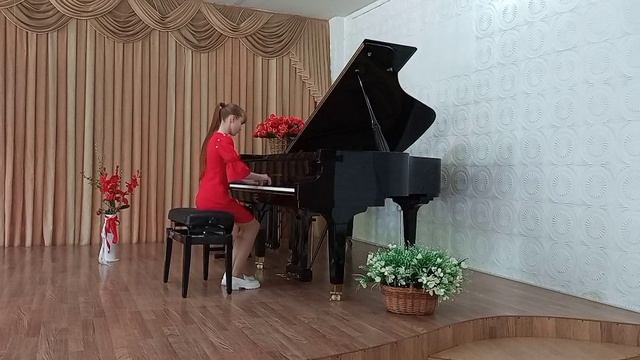 Соколова Виктория, Гурлит К. Этюд. Преп. Андреева Т. М.