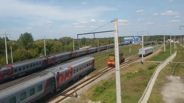 Нарезка маневровых работ тепловозов на станции Стары?