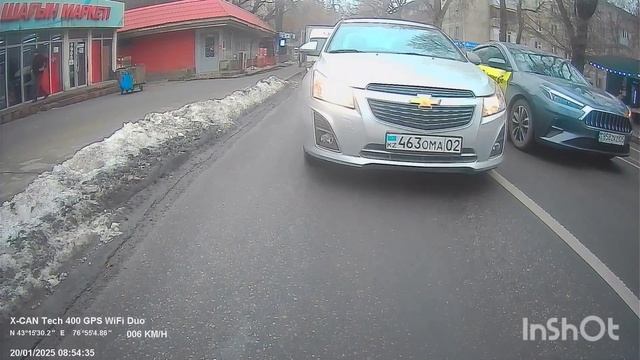 20.01.2025 г.Алматы ул.Муратбаева уг.ул.Гоголя, нарушение п?
