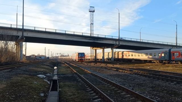 "Охрипшая" РА1 0057 рейсом №6206 Тамбов-1 Котовск