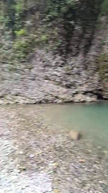 Красивый водопад в Сочи. Какая природа, красотище