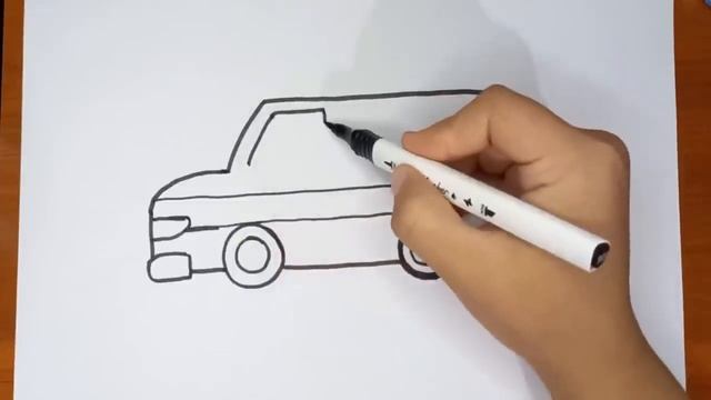 Как нарисовать СКОРАЯ ПОМОЩЬ? Простой техника рисован