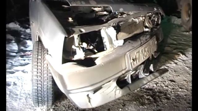 На проселочной дороге в Златоусте разбился автомобил?