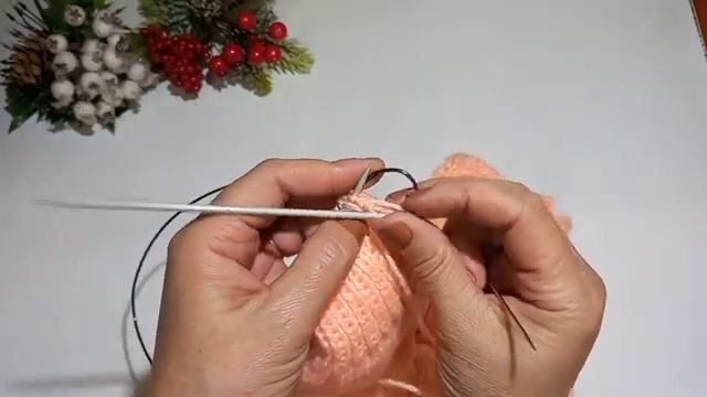 Закрытие петель резинки 1х1 при помощи иглы эластичным способом/Легко и просто/