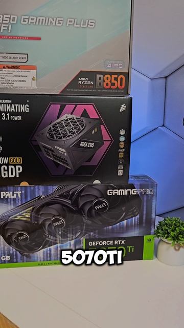Игровой ПК на Ryzen 7 7800x3D и RTX 5070ti! #сборкапк #rtx #nvidia #ryzen