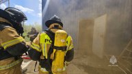 Огнеборцы ликвидировали пожар в производственном цеху Макеевки