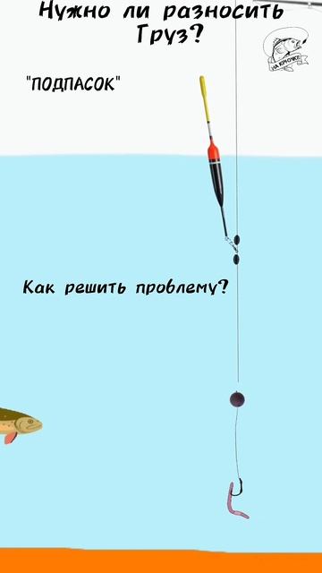 Нужно ли разносить огрузку (подпасок) #рыбалка #fishing  #рыбак #рыбаки  #рыбалка_в_кайф #рыба