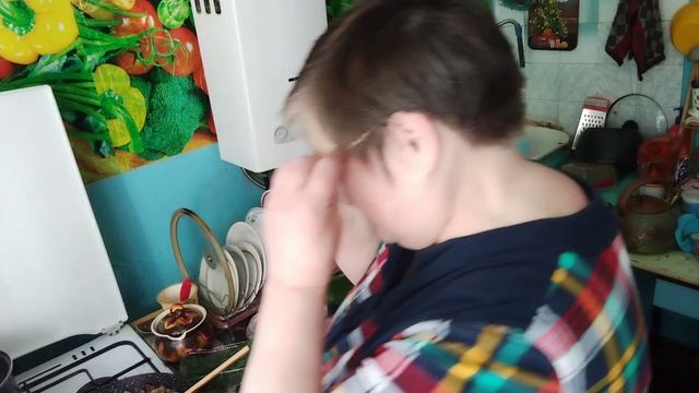 174)-23.05.25.Моя 👩городская 🏢жизнь 🌳.на кухне готовлю 🧑🍳 завтрак.🍲🥗🥘🥯.