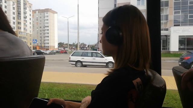 Гомель. Поездка на автобусе №17 Медгородок - Мкр-н Клён?