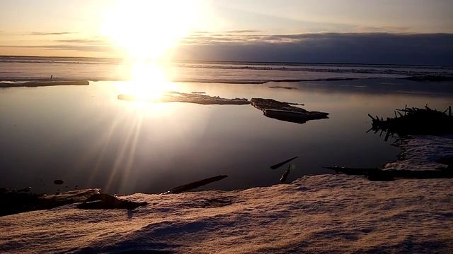 Ледоход на р. Печора