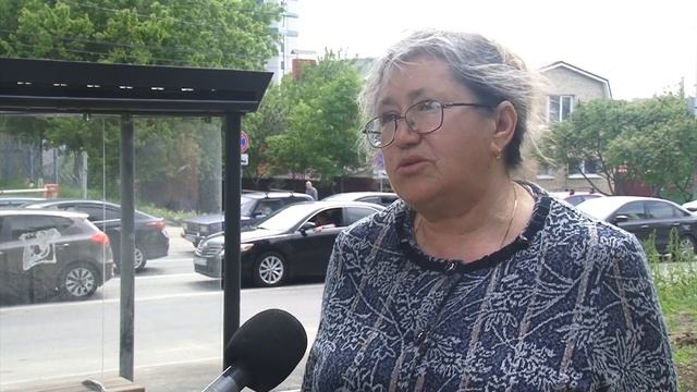 На улице 45-й Стрелковой Дивизии остановки новые появи?