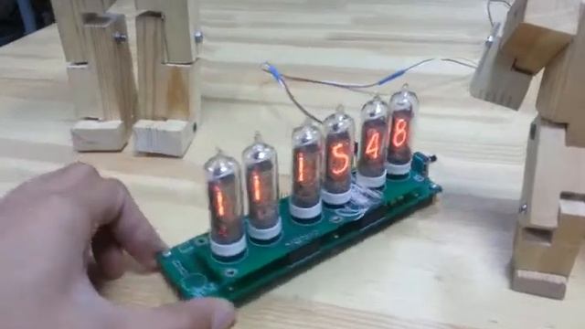 Ламповые часы