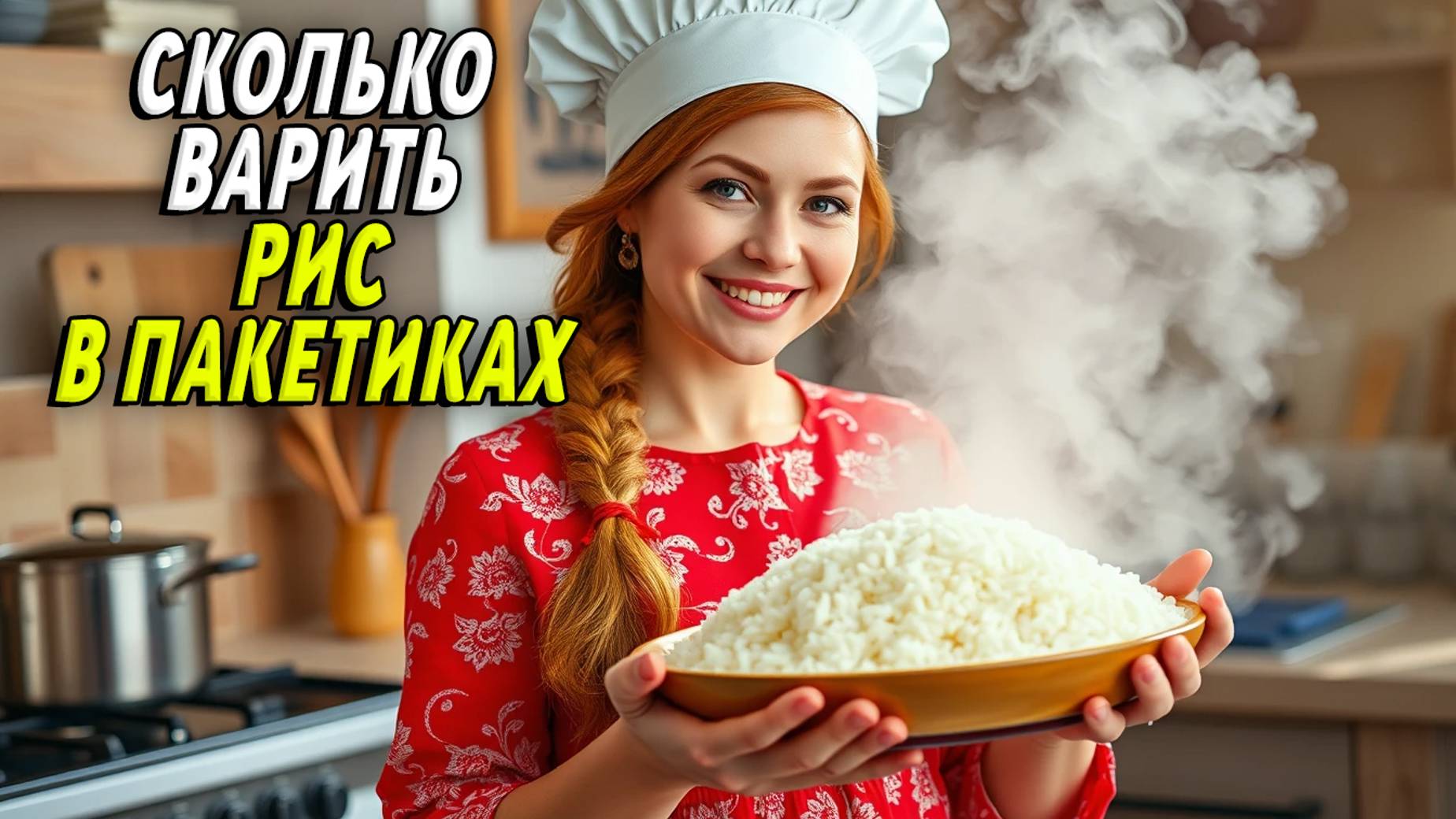 Cколько варить рис в пакетиках