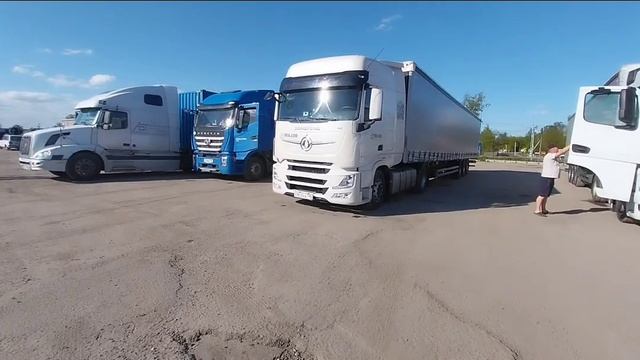 Классная грузовая машина #dongfeng Очень надёжная и умная машина.