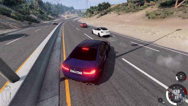 ХАСАНЮ НА ВЫСОКОЙ СКОРОСТИ! ШАШКИ В ПОТОКЕ!  BeamNG.drive #ав?