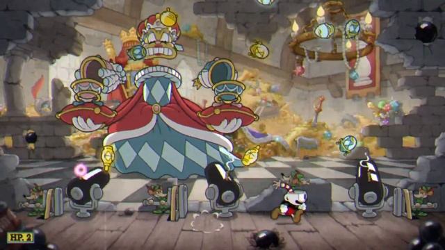Cuphead:[DLC]The delicious last course(PS5)/Thunder strream/#7 Секретный босс,башня,королева.