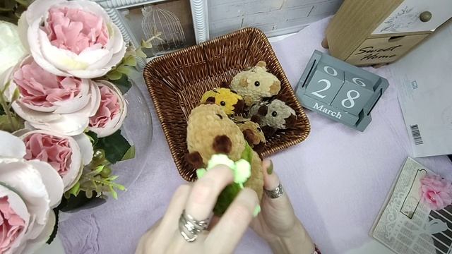 Совместный проект "Вязание - это серьёзно". 13 неделя - вяжем капибару