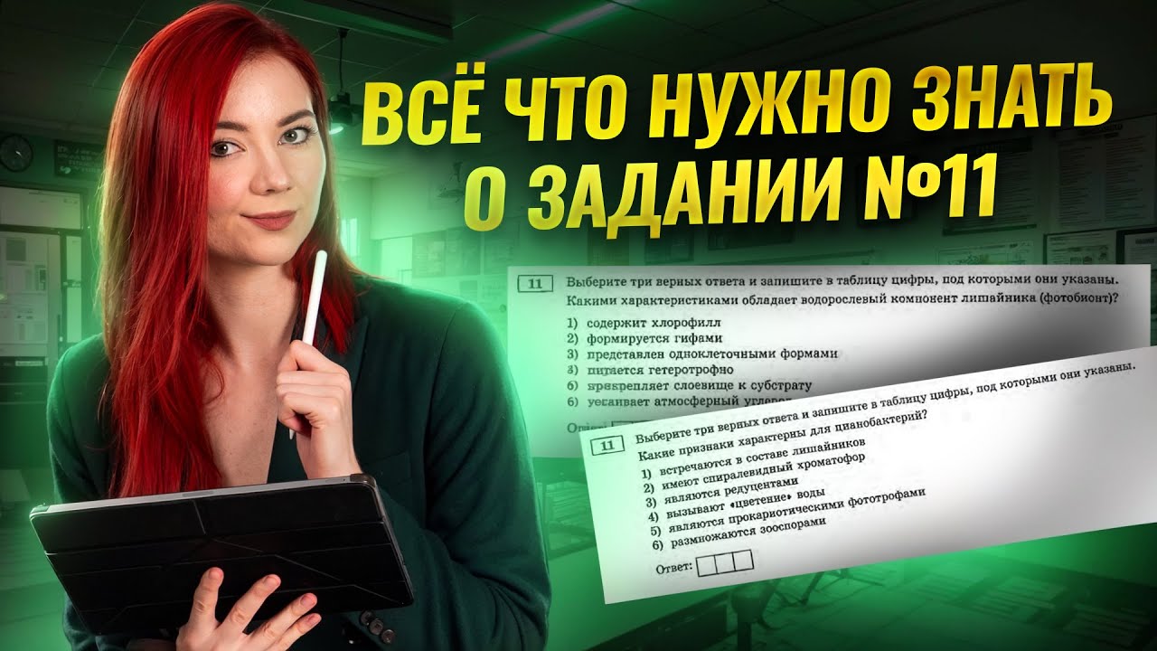 Разбор задания 11 биология ЕГЭ I Умскул