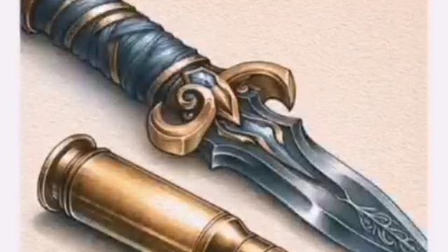 Аудиосказка.Синий кинжал