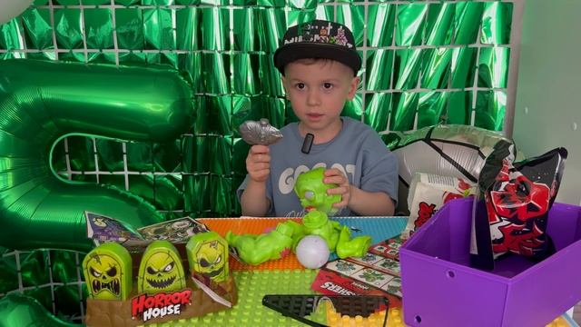 Распаковка БОЛЬШОГО НАБОРА ZURU SMASHERS HORROR HOUSE оживи монстра